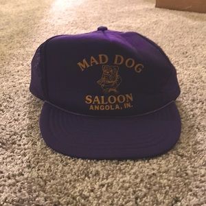 Mad Dog Saloon Angola Indiana Vintage Snapback